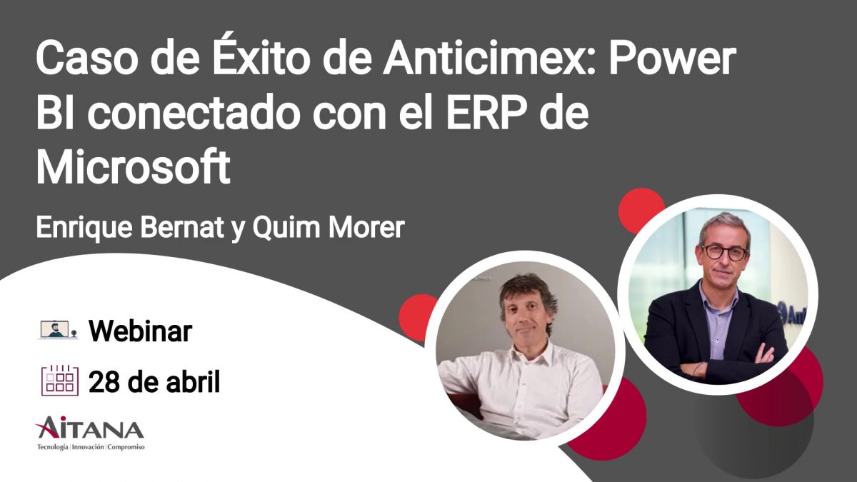 Portada Webinar - Anticimex y Power BI
