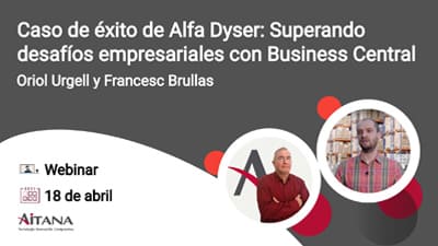 Webinar alfa dyser business central caso de exito