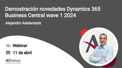 Demostración novedades Dynamics 365 Business Central wave 1 2024